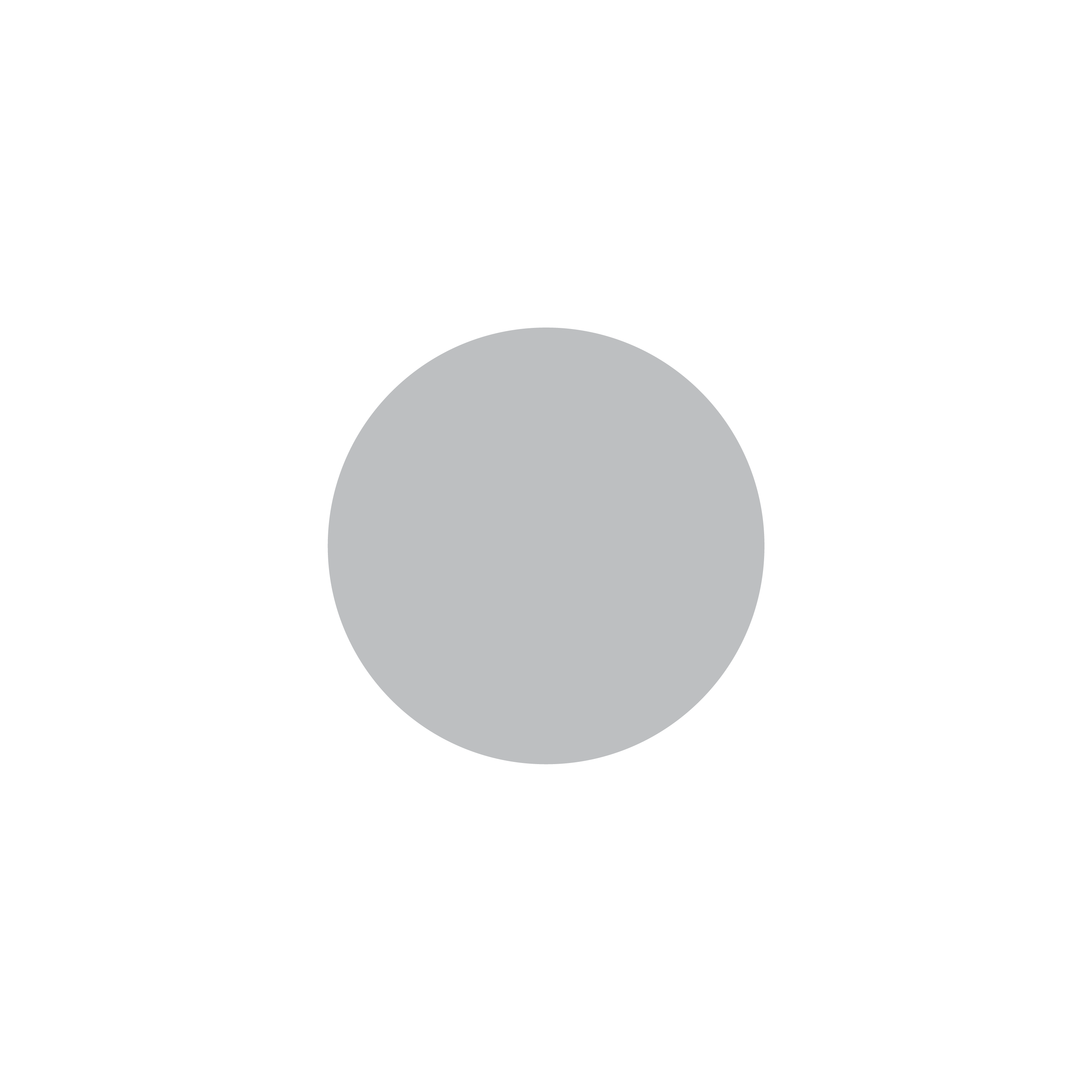 Markierungspunkt grau/silber / Vinyl