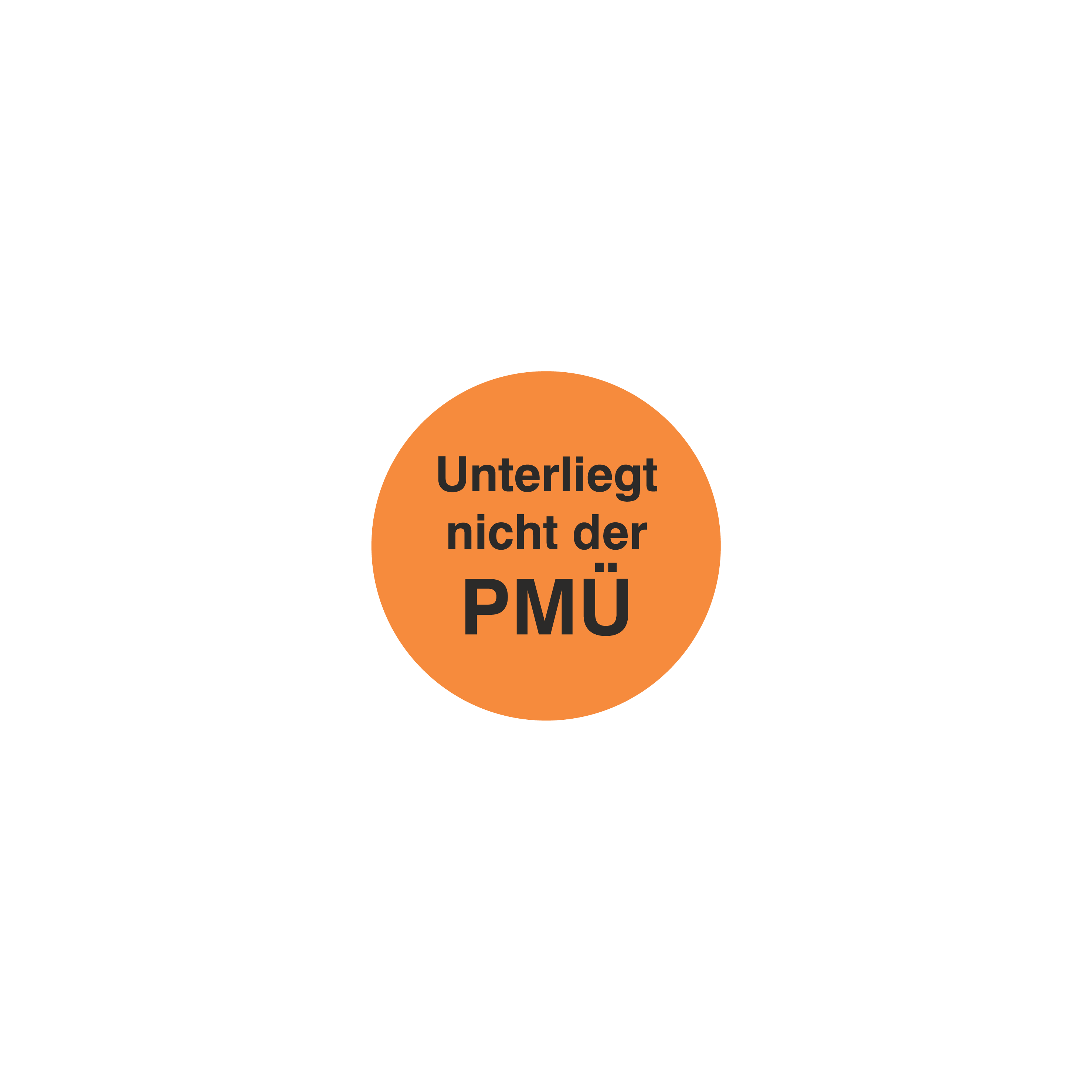 Prüfmittelkennzeichnung / Unterliegt nicht der PMÜ