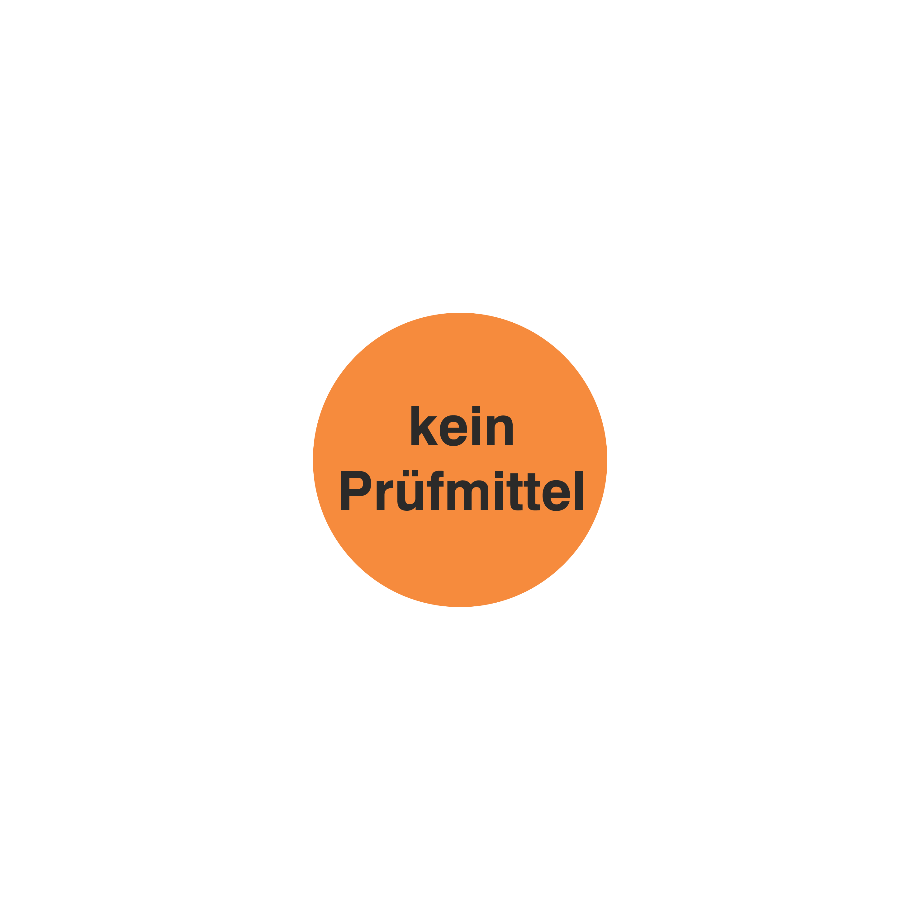 Prüfmittelkennzeichnung / Kein Prüfmittel
