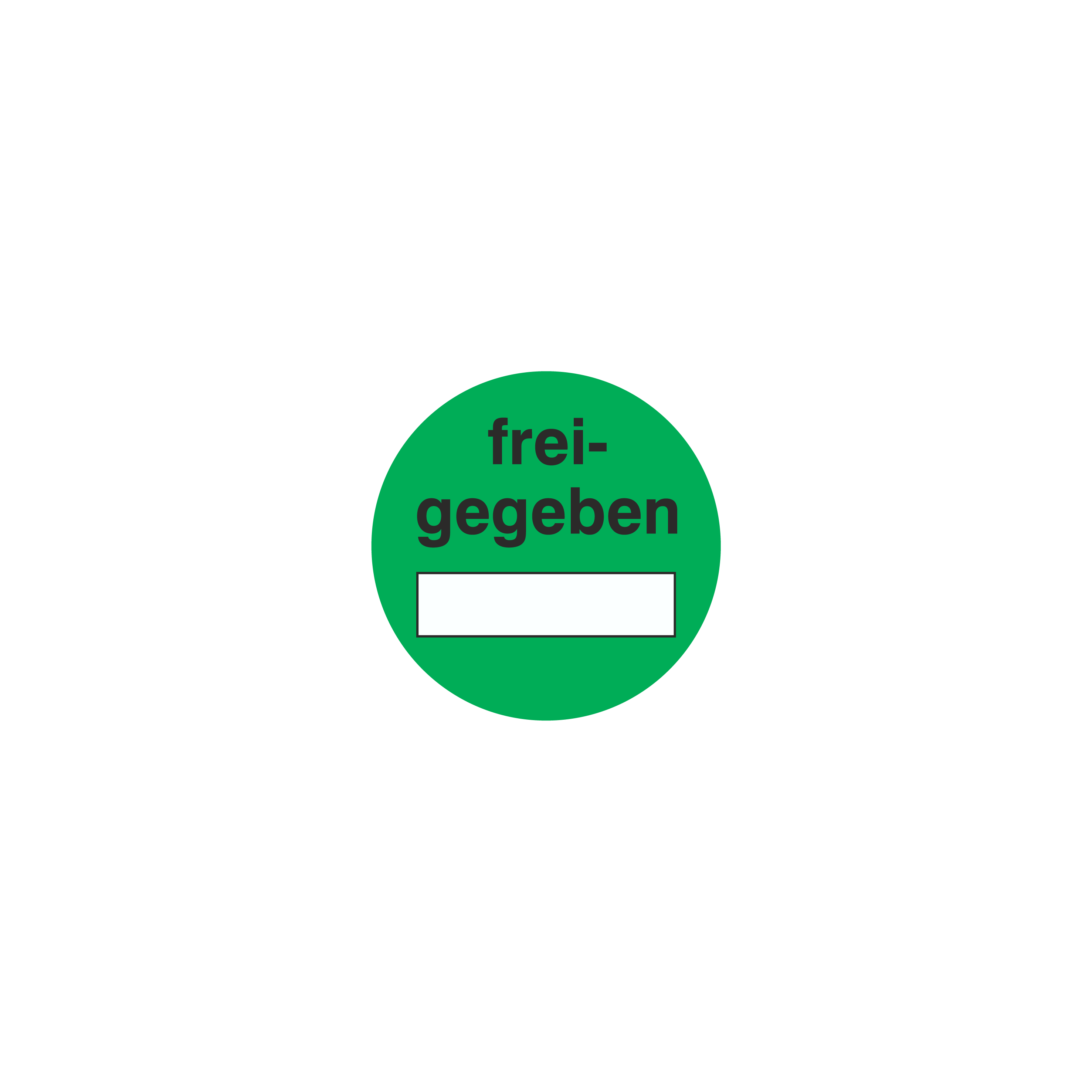 Prüfmittelkennzeichnung / freigegeben