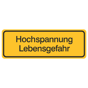 Hochspannung Lebensgefahr