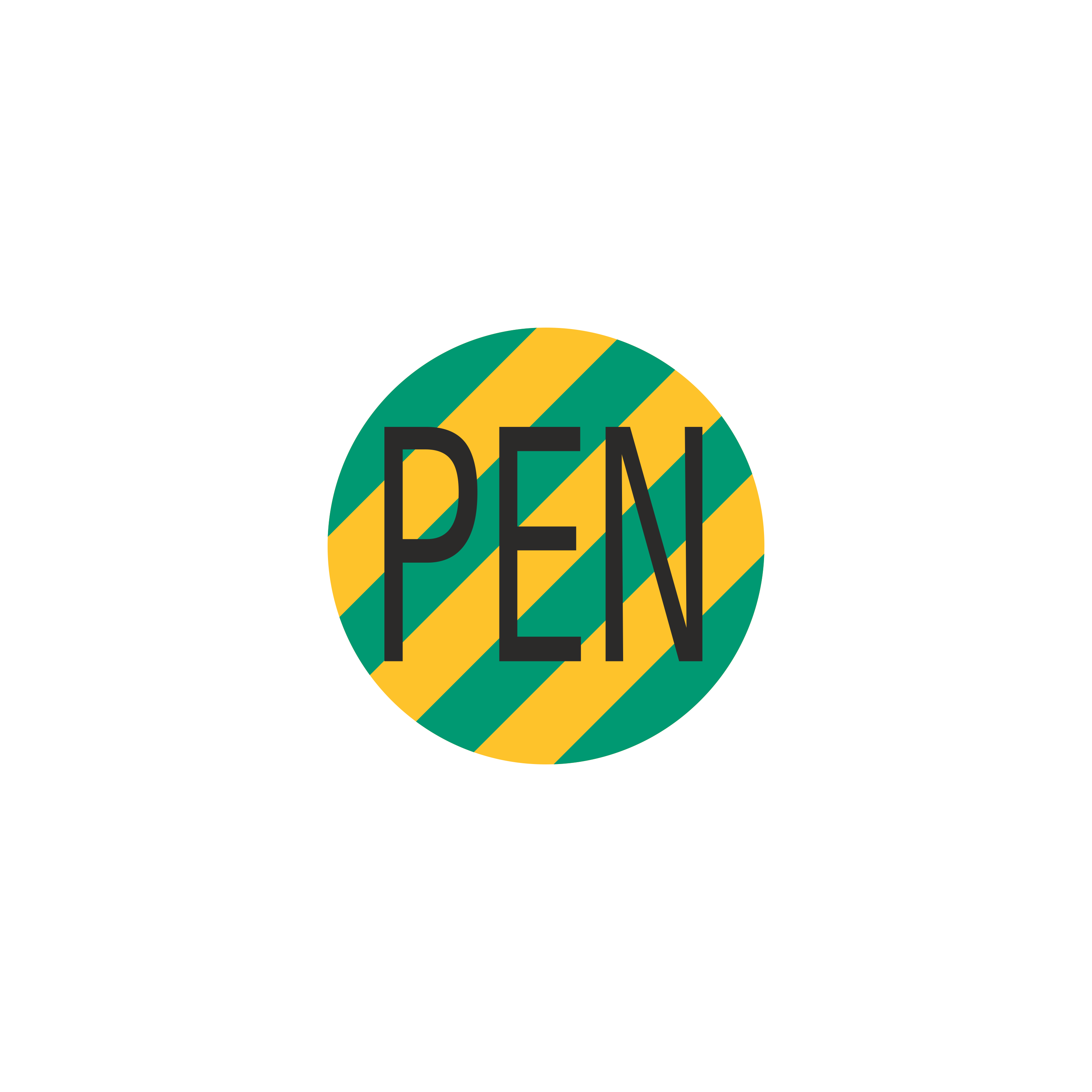 Leiterkennzeichnung / Schutzleiter "PEN" / grün/gelb