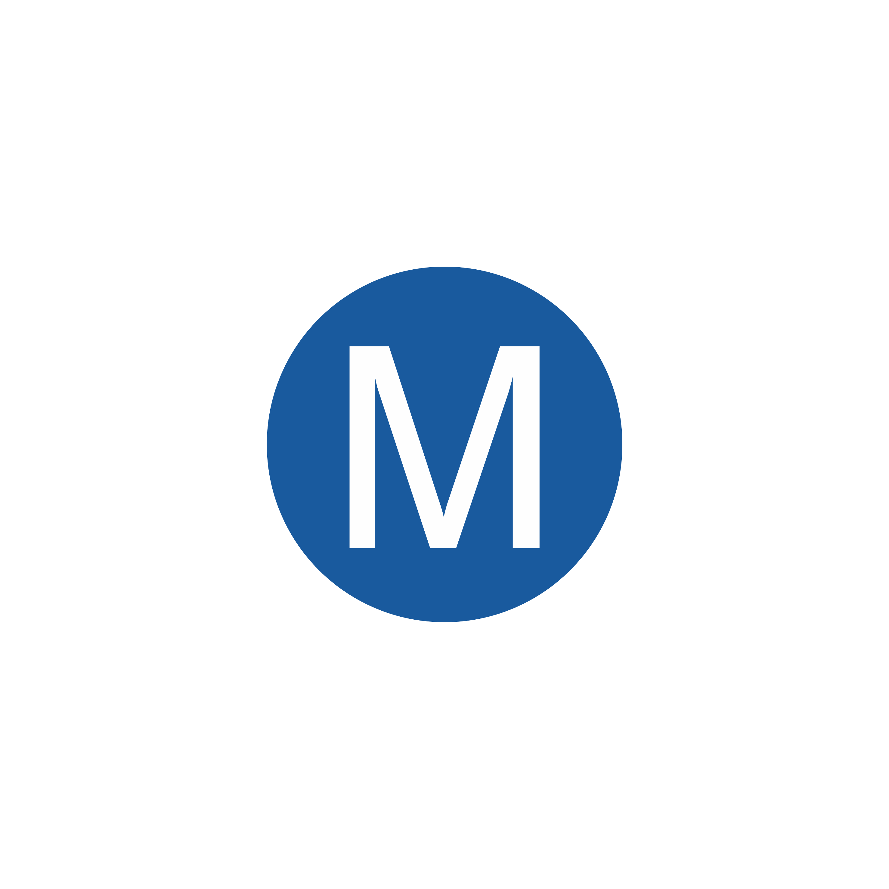 Leiterkennzeichnung / Mittelleiter / M