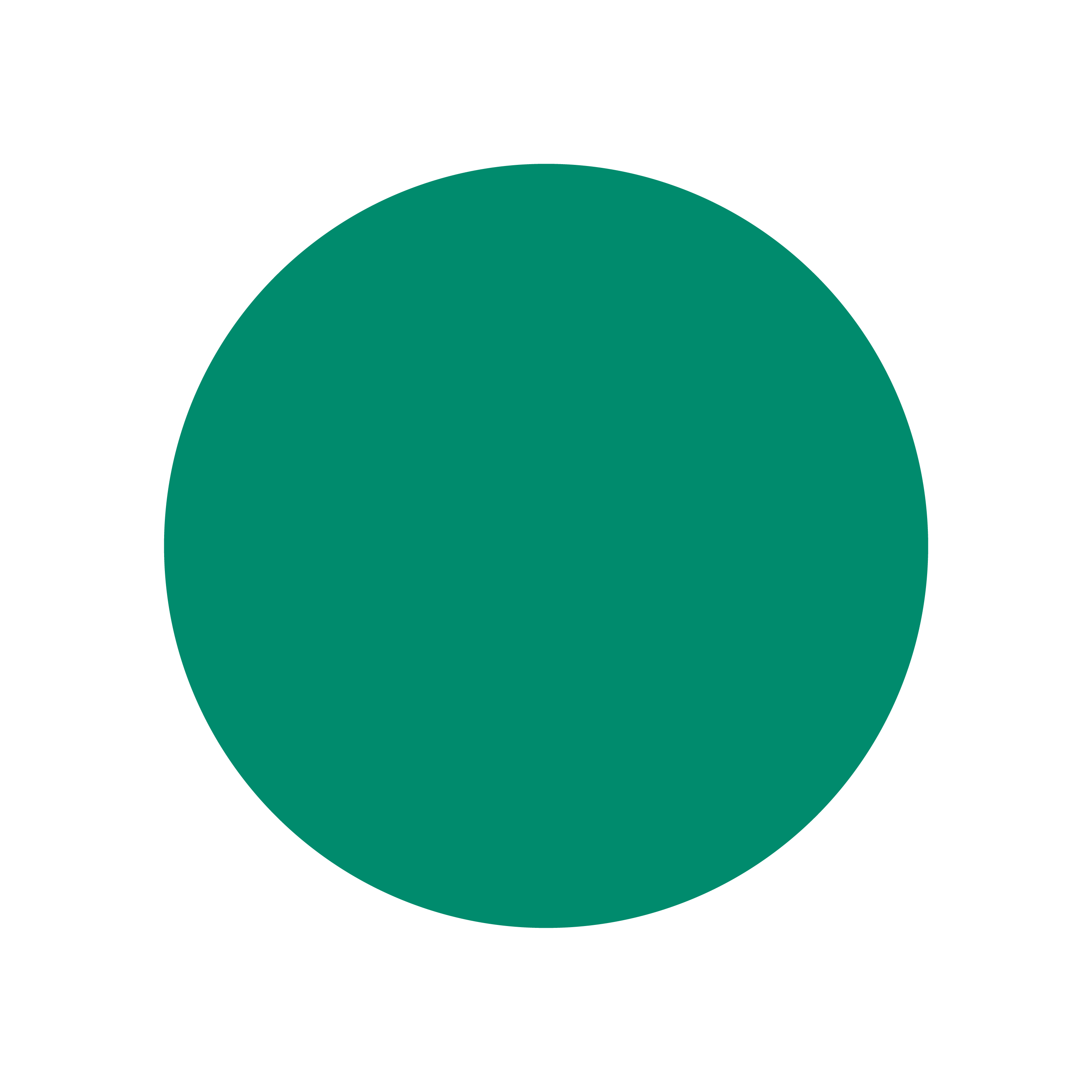 Markierungspunkt grün / Vinyl