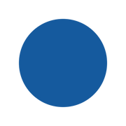Markierungspunkt blau / Vinyl