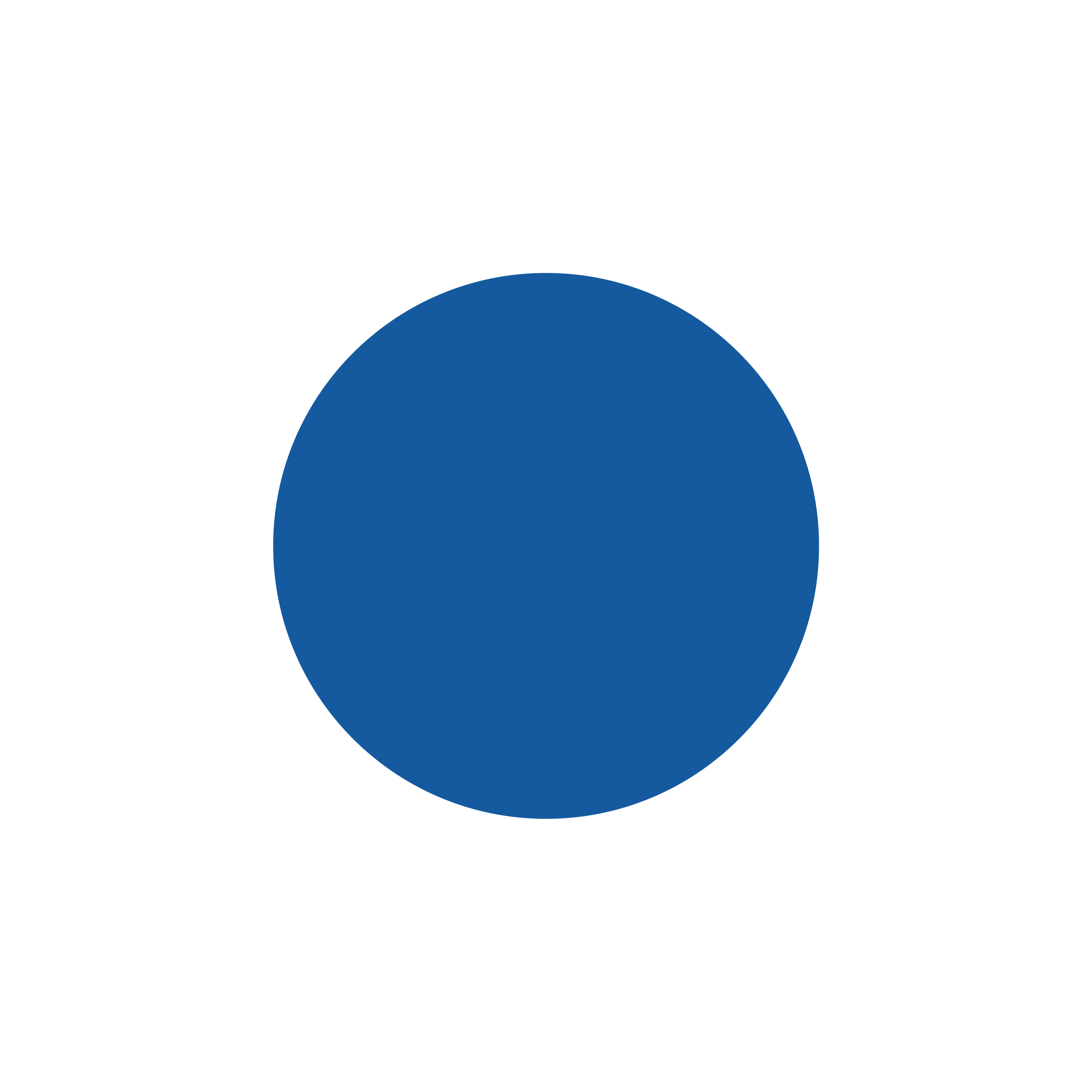 Markierungspunkt blau / Vinyl