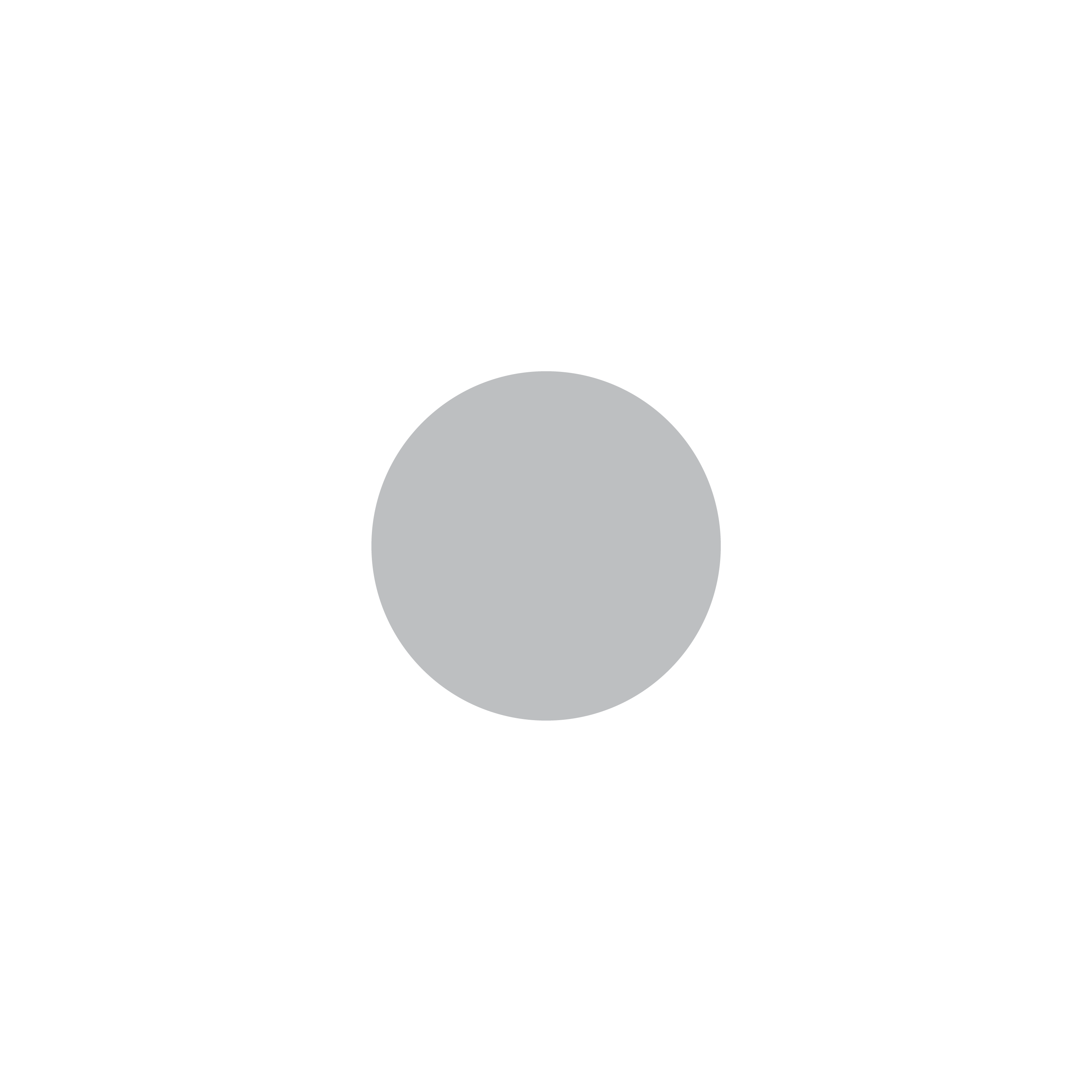 Markierungspunkt grau/silber / Vinyl