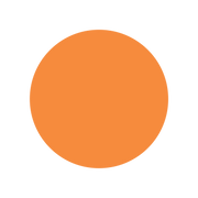 Markierungspunkt orange / Vinyl