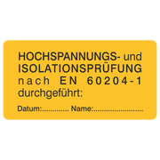 Hochspannungs- und Isolationsprüfung
