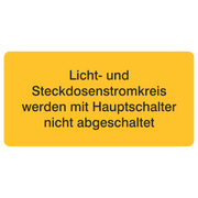 Licht- und Steckdosenstromkreis...