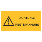 Achtung! Restspannung