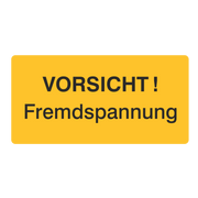 Vorsicht! Fremdspannung