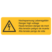 Hochspannung Lebensgefahr