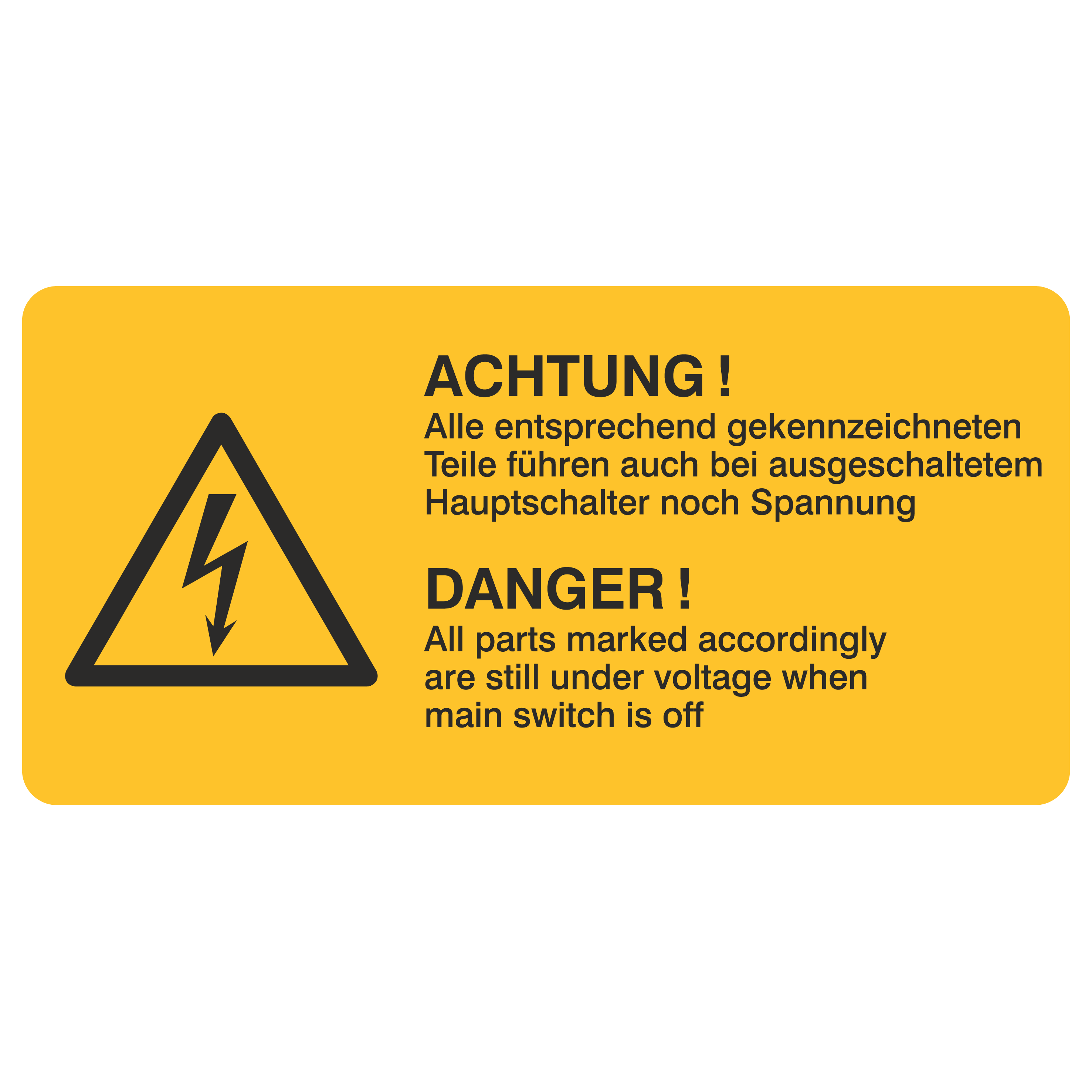 Alle entsprechend gekennzeichneten Teile ...