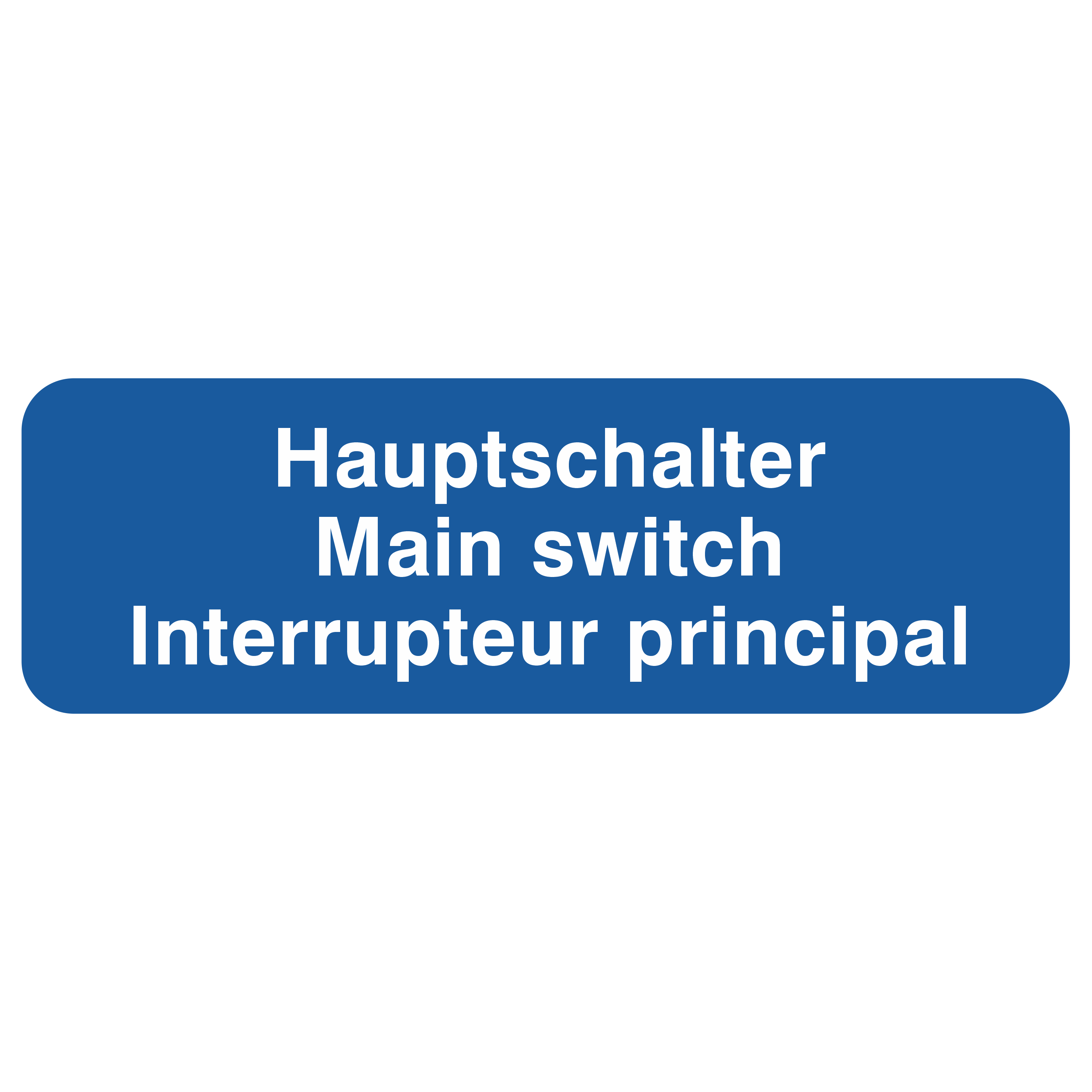 Hauptschalter