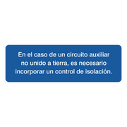 Wird der Hilfsstromkreis ungeerdet betrieben, ist eine Isolationsüberwachung einzubauen