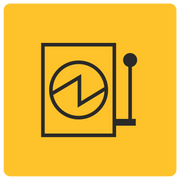 Symbol für Hauptschalter