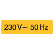Volt / Hertz Angabe