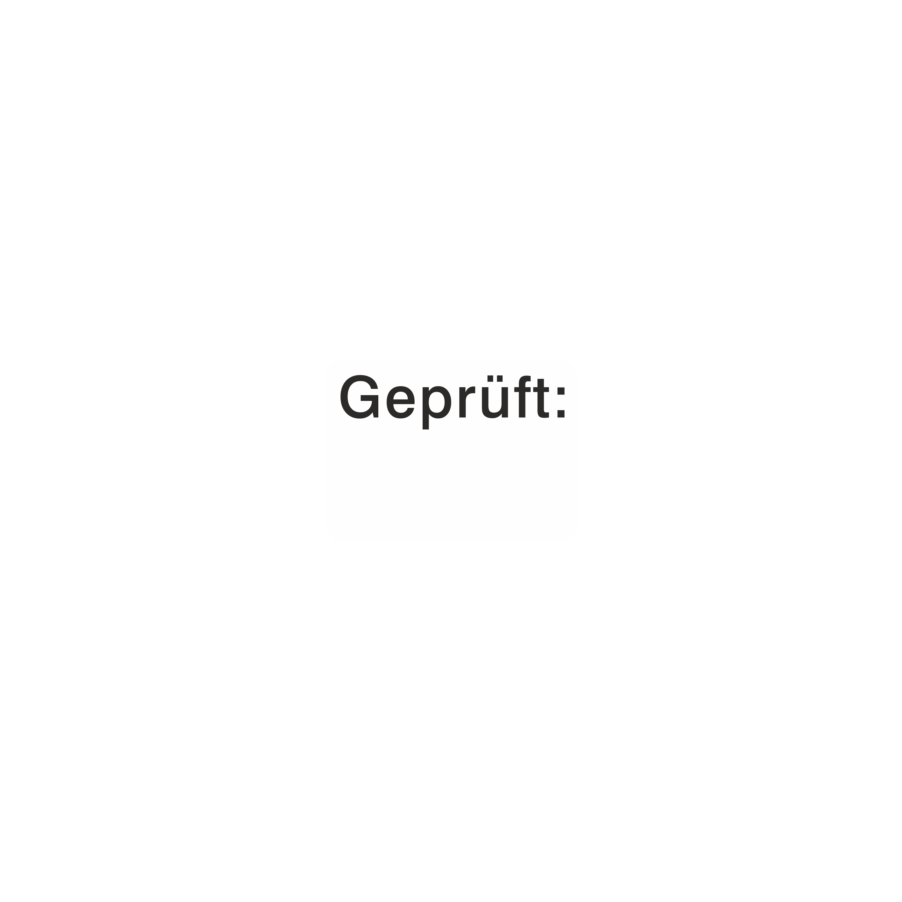 Prüfetiketten / Geprüft / selbst beschriftbar aus Papier