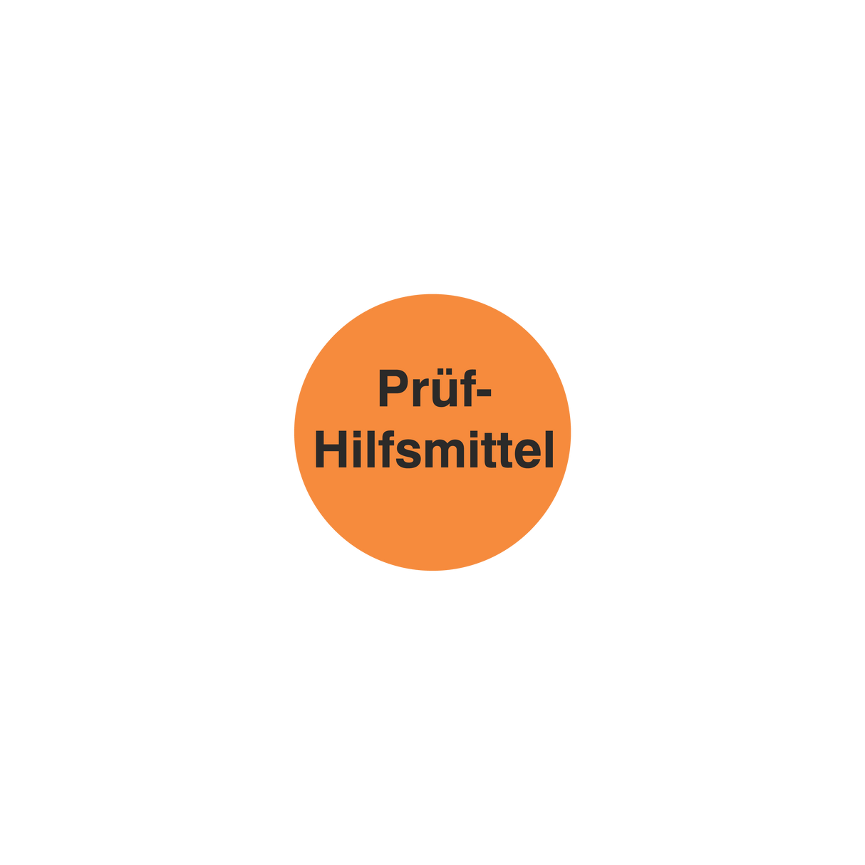 Prüfmittelkennzeichnung / Prüf-Hilfsmittel