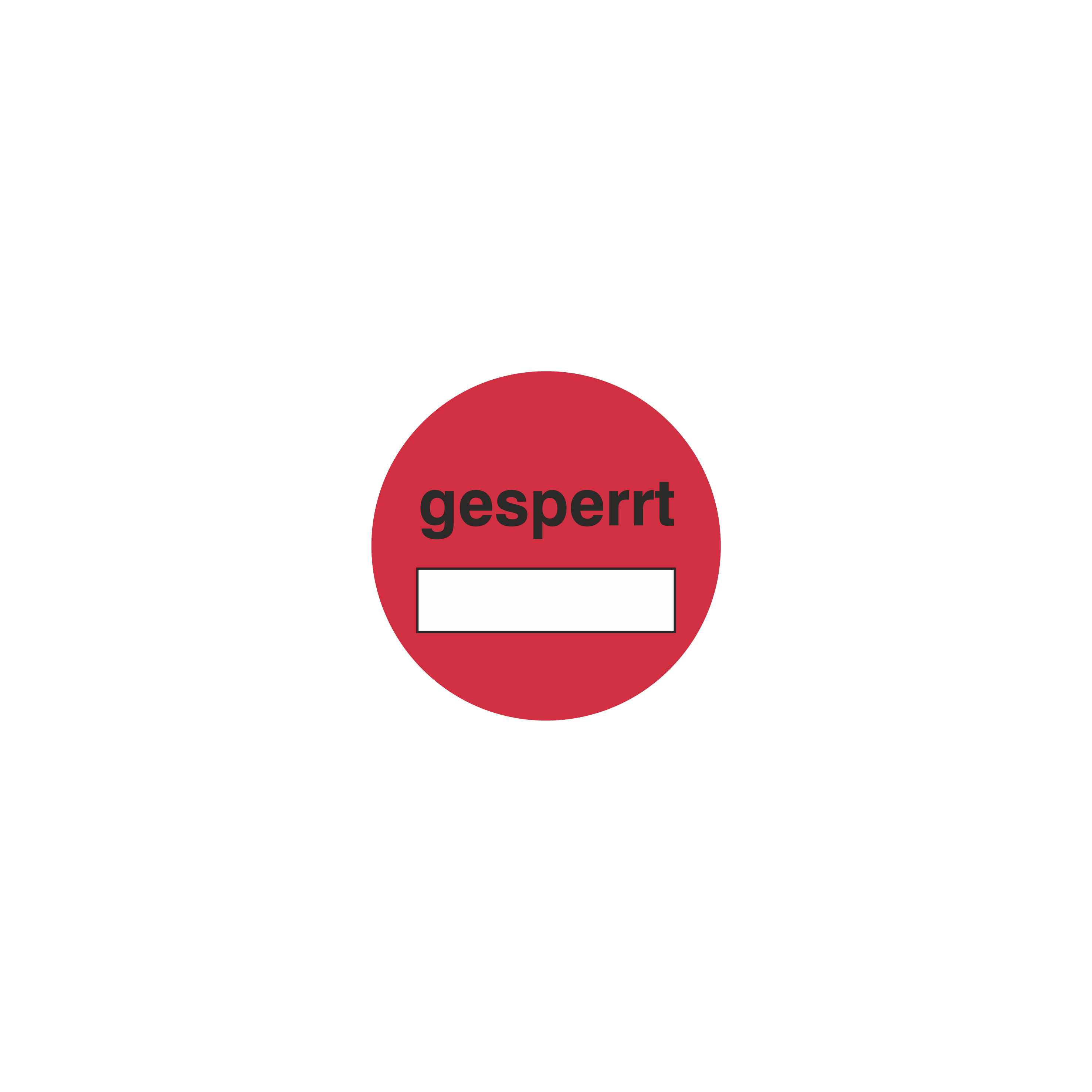 Prüfmittelkennzeichnung / gesperrt