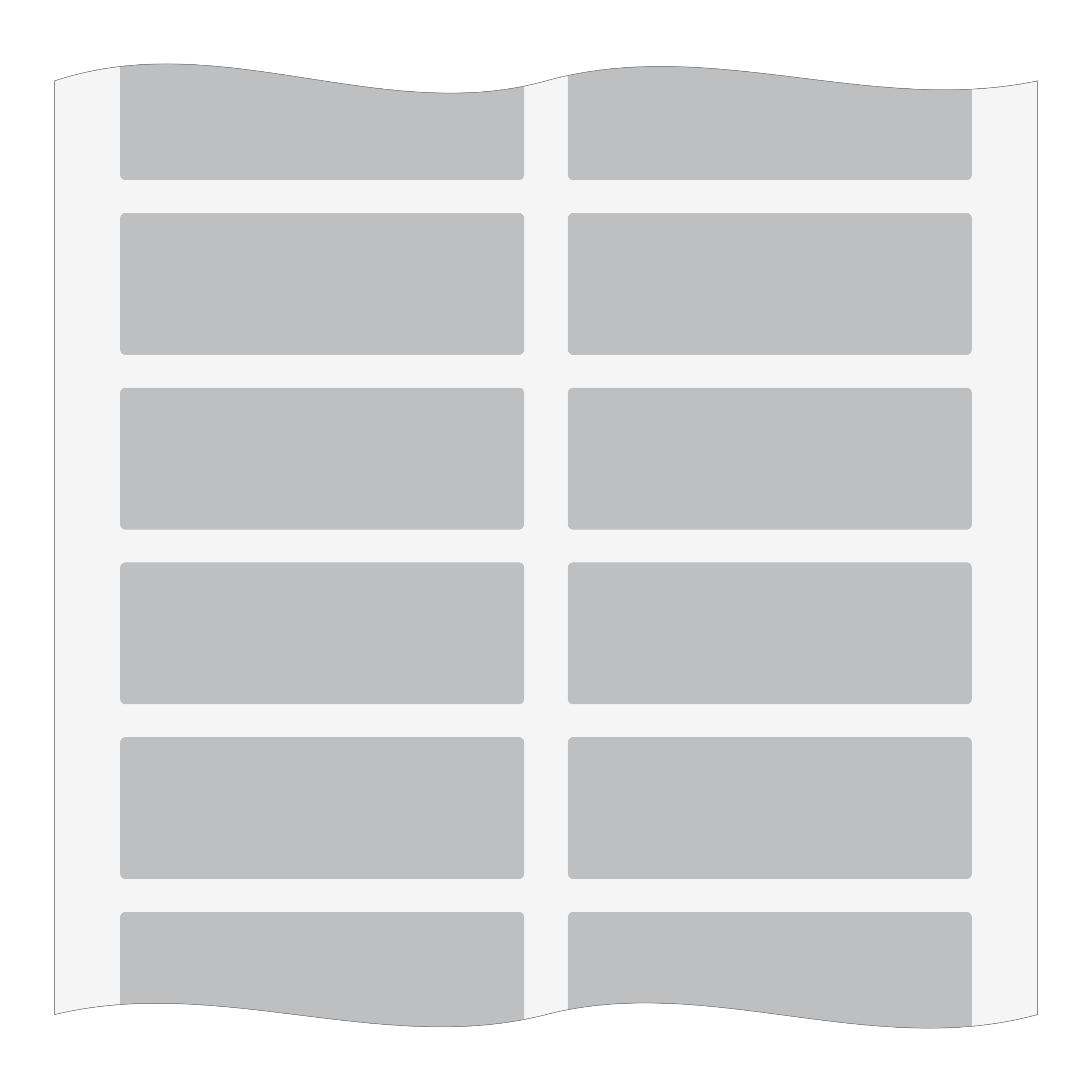 Etiketten aus Polyesterfolie auf Rolle