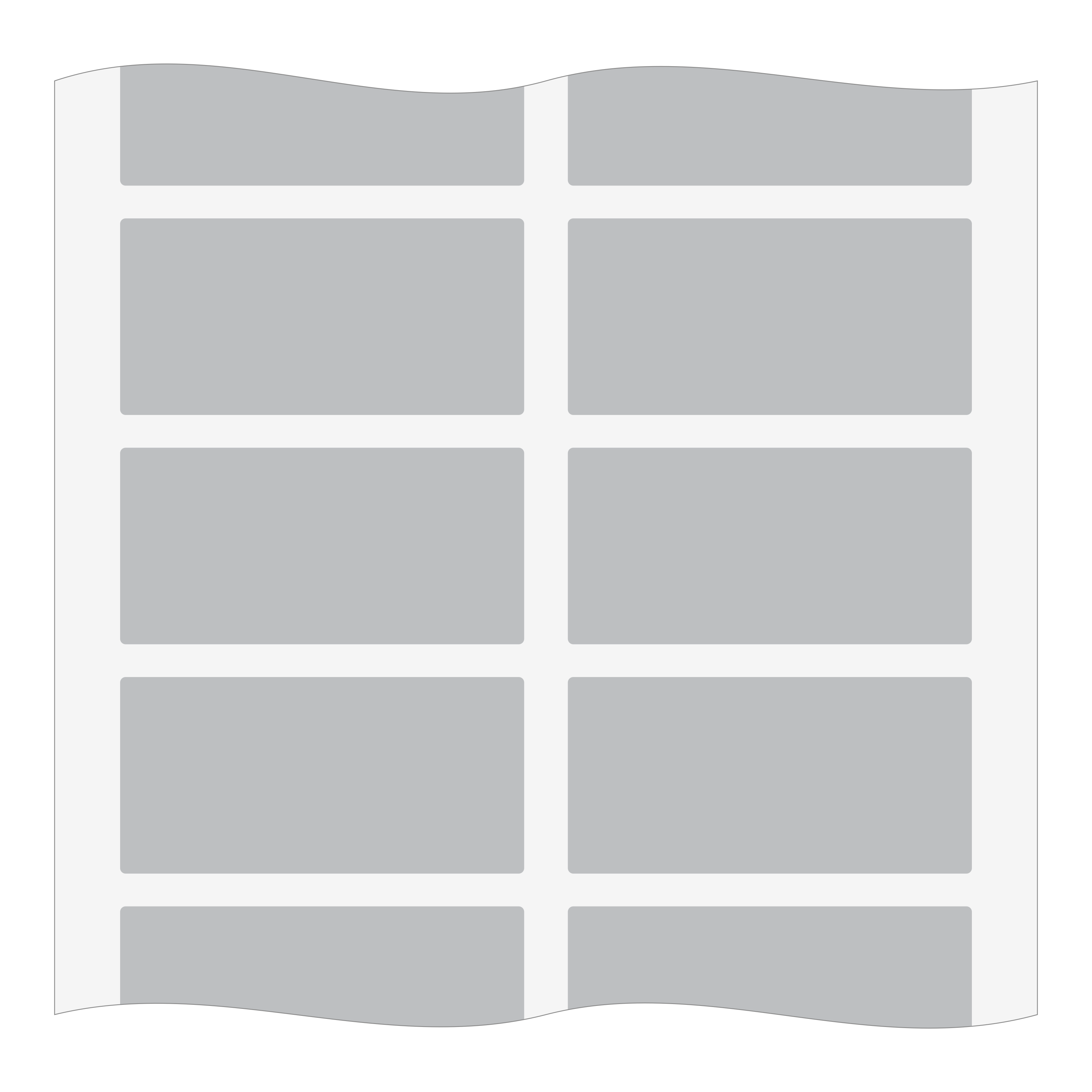 Etiketten aus Polyesterfolie auf Rolle