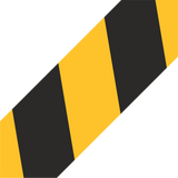 Markierungsband - gelb/schwarz