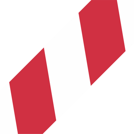 Markierungsband - rot/weiß