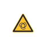 Warnzeichen / Warnung vor automatischem Anlauf