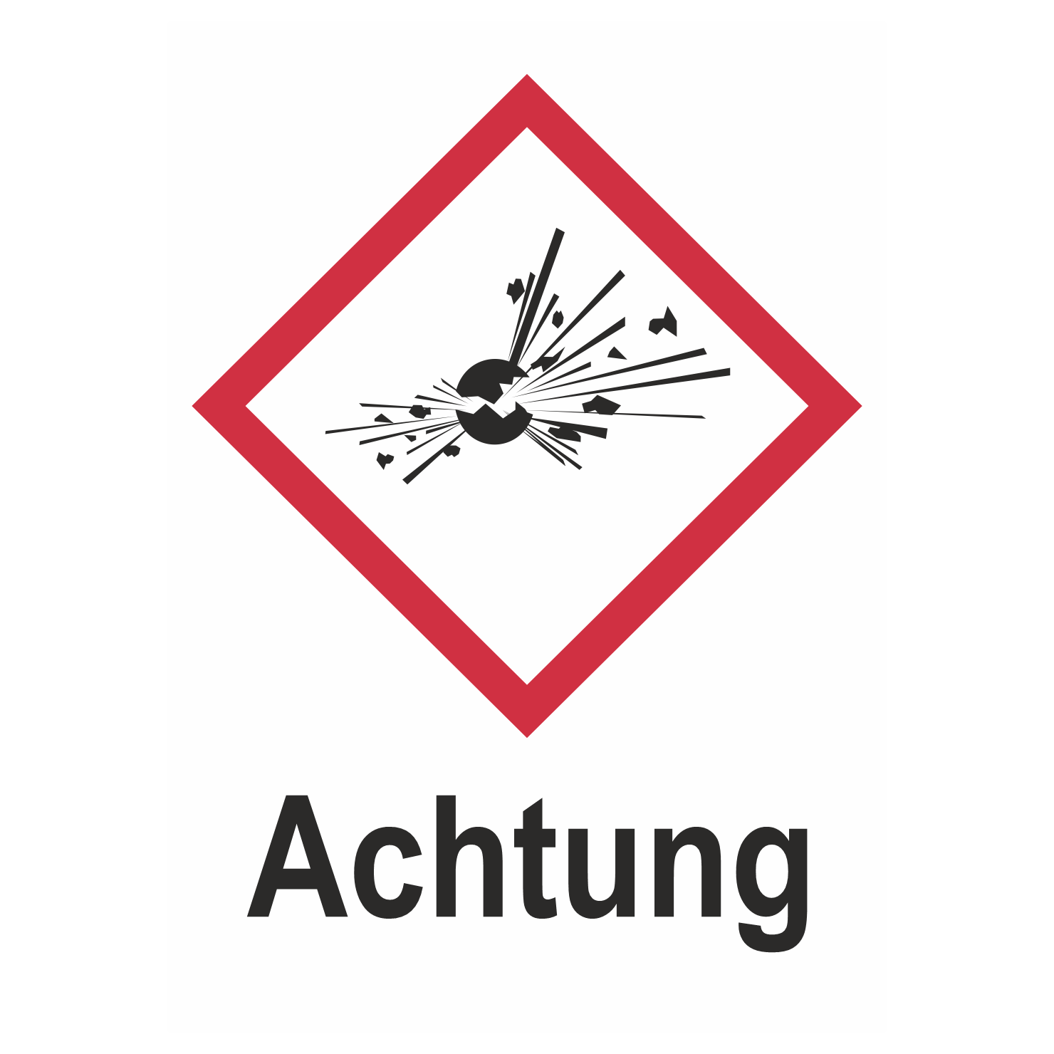 GHS 01 / Explosive Stoffe