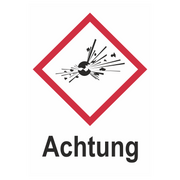 GHS 01 / Explosive Stoffe