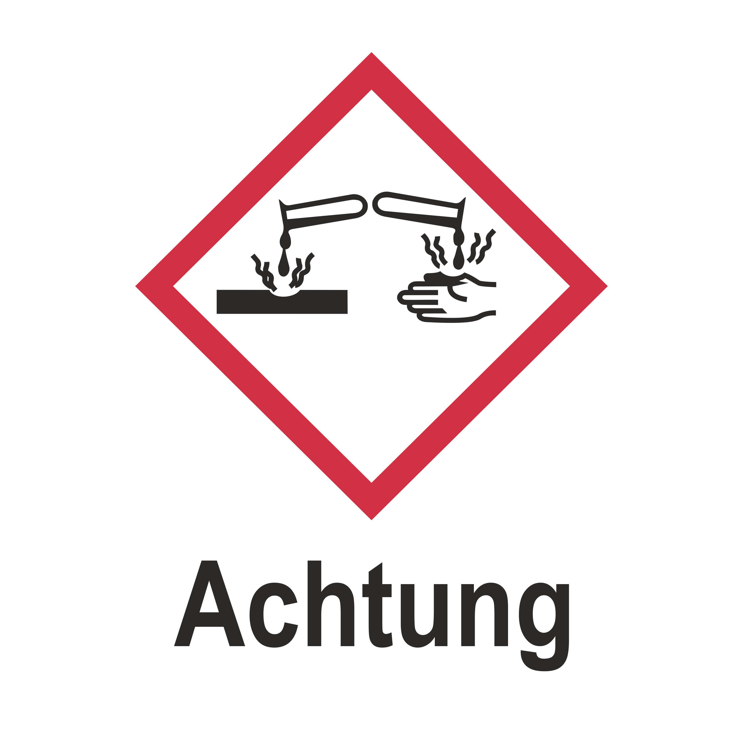 GHS 05 / Hautätzend; schwere Augenschädigung; auf Metalle korrosiv wirkend