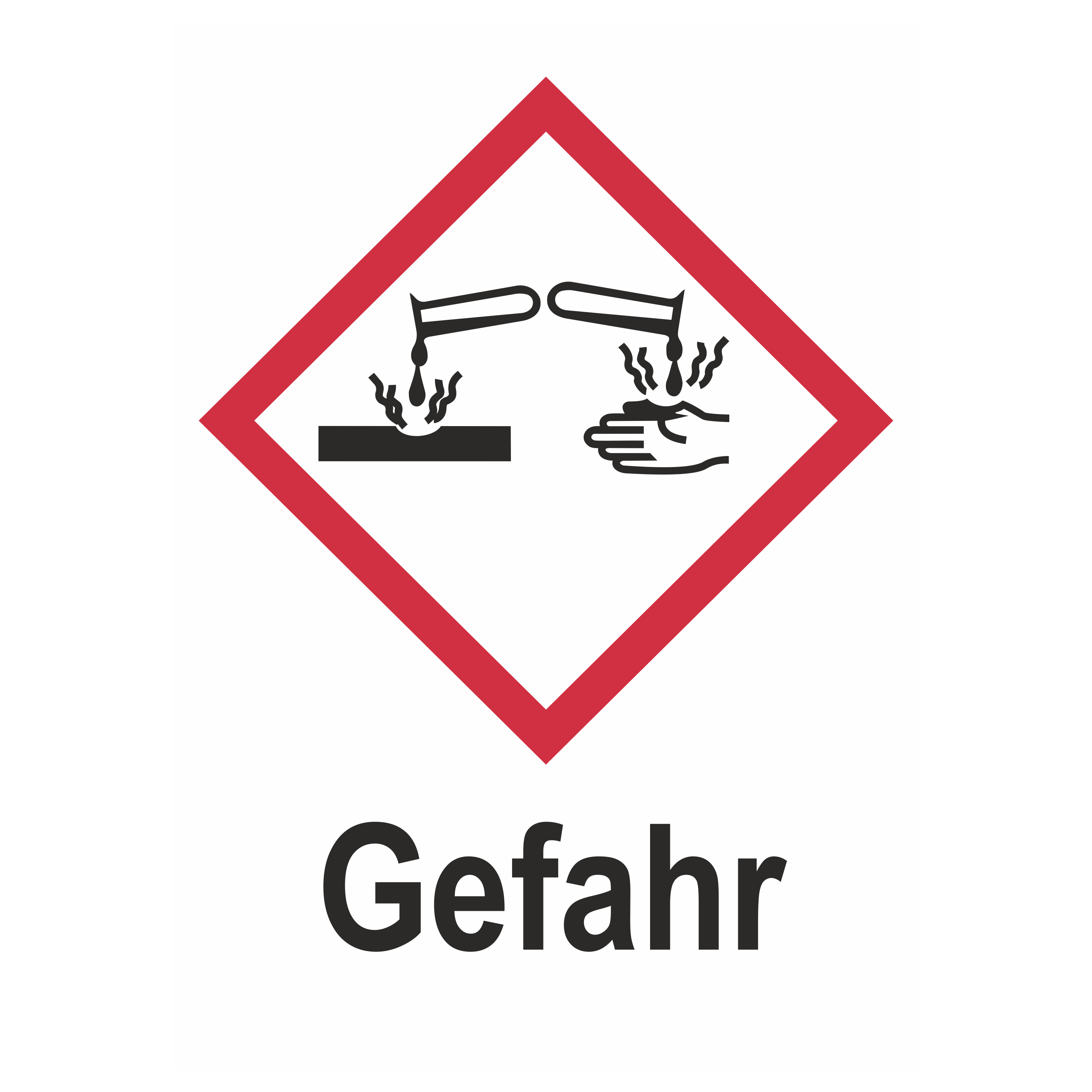 GHS 05 / Hautätzend; schwere Augenschädigung; auf Metalle korrosiv wirkend