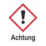 GHS 07 / Akute Toxizität; Reizung der Haut; Augenreizung; Sensibilisierung der Haut; Spezifische Zielorgan-Toxizität