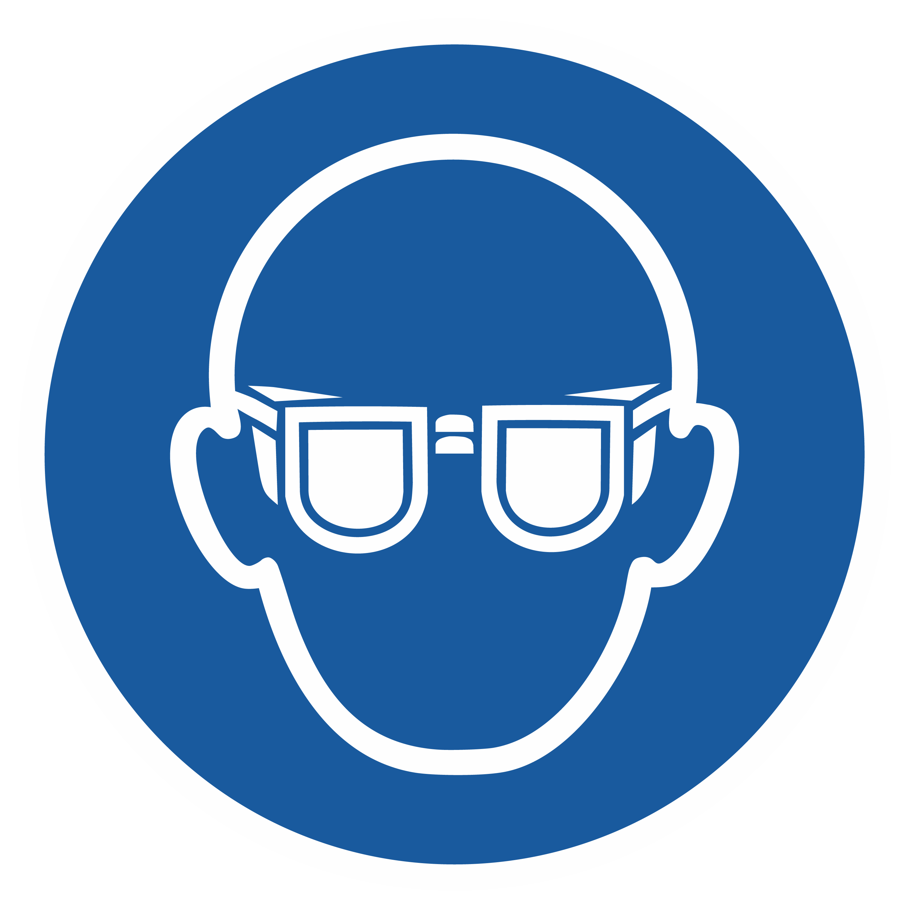 Gebotszeichen / Augenschutz benutzen