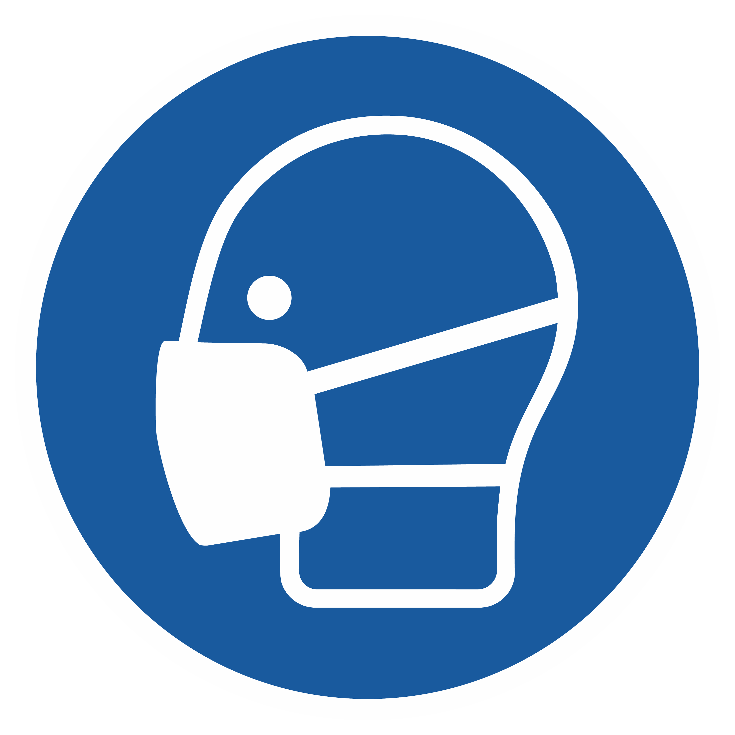 Gebotszeichen / Maske benutzen