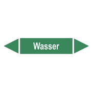 Rohrleitungskennzeichnung - Pfeil - Gruppe 1 / Wasser