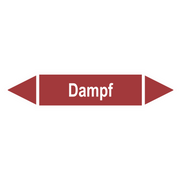 Rohrleitungskennzeichnung - Pfeil - Gruppe 2 / Wasserdampf