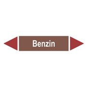 Rohrleitungskennzeichnung - Pfeil - Gruppe 8 / Brennbare Flüssigkeiten