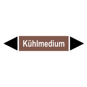 Rohrleitungskennzeichnung - Pfeil - Gruppe 9 / Nichtbrennbare Flüssigkeiten