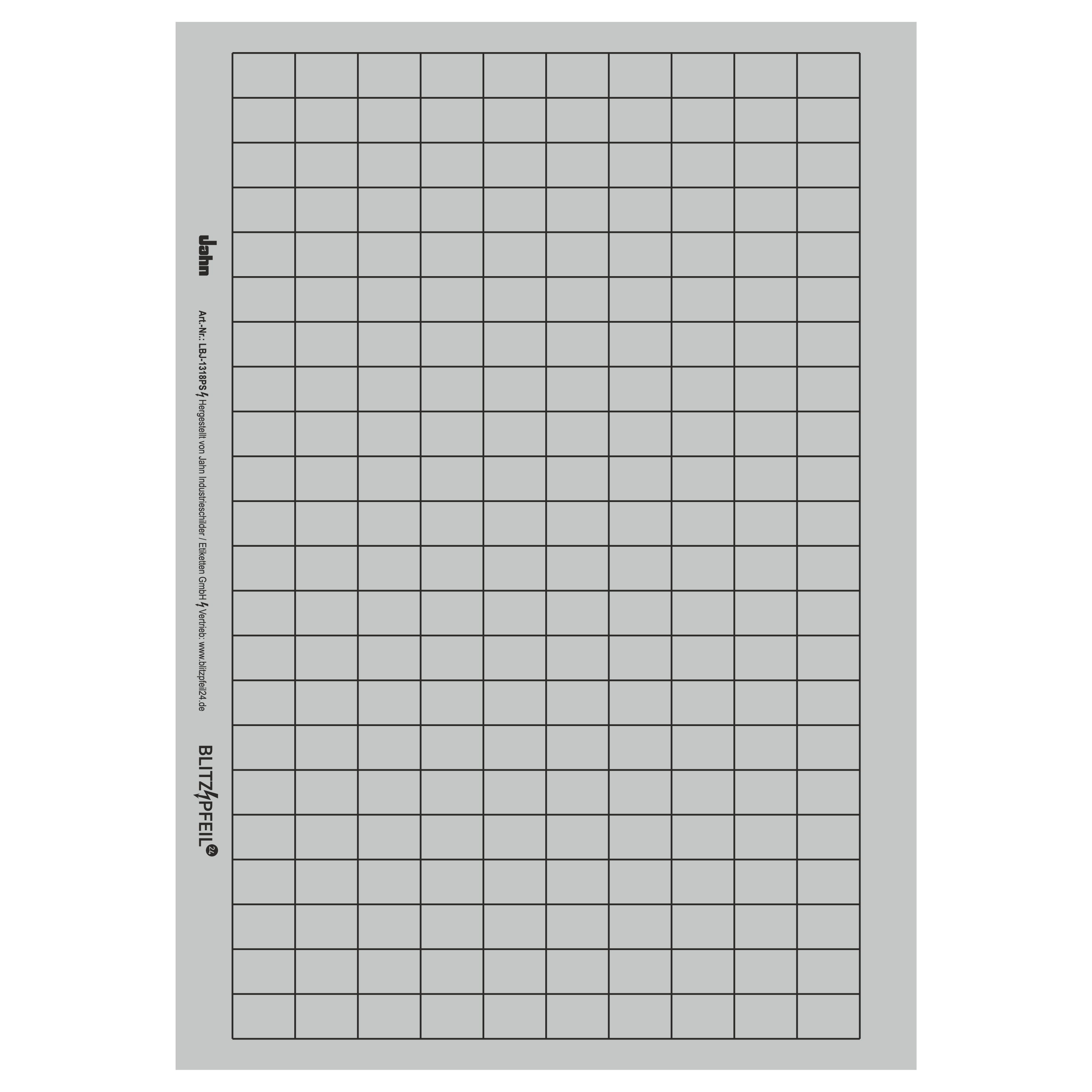 Laseretiketten silber / gestanzt
