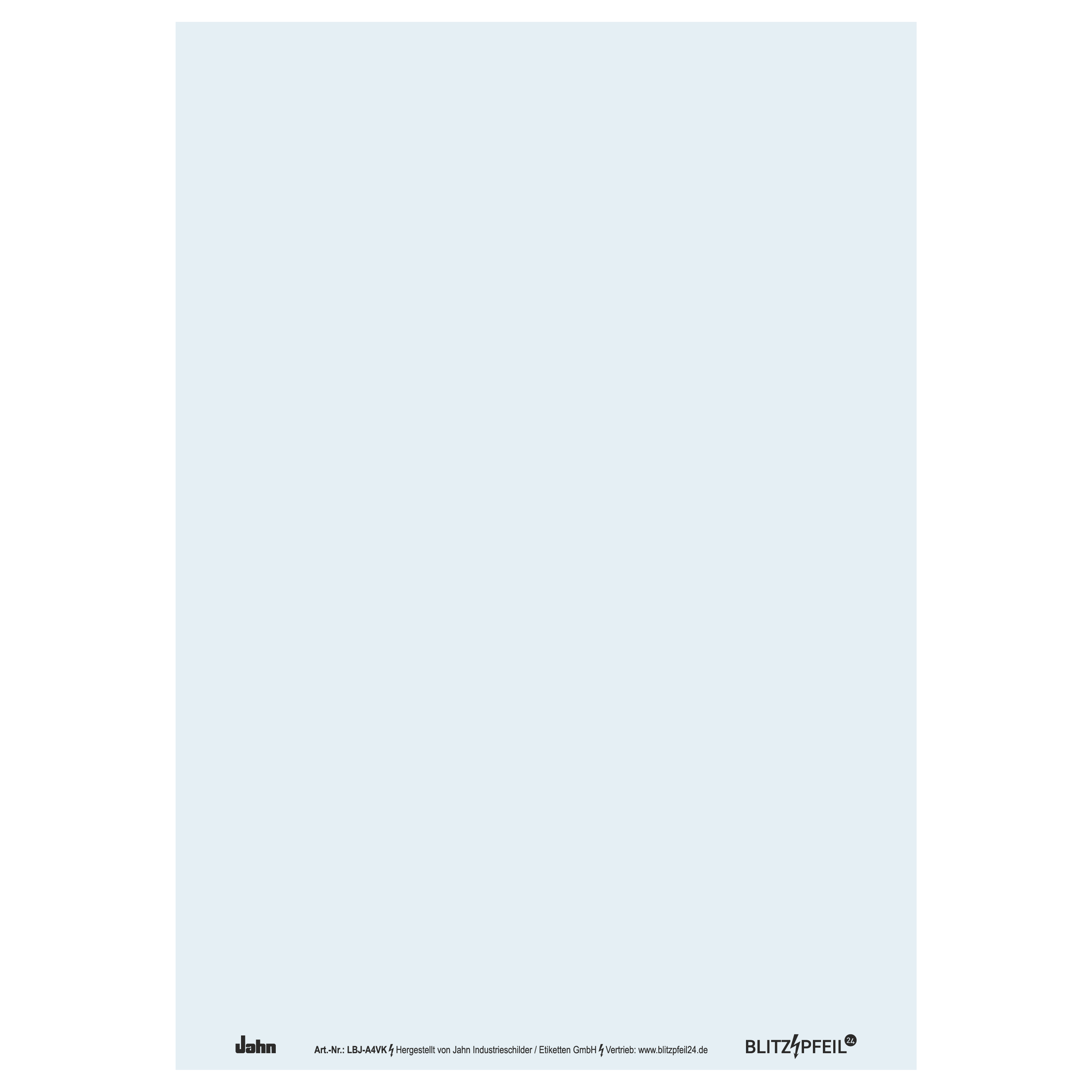 Laseretiketten transparent klar / ungestanzt