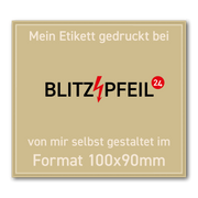 Rechteck 100mm x 90mm