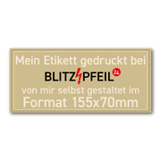 Rechteck 155mm x 70mm