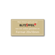 Rechteck 20mm x 10mm