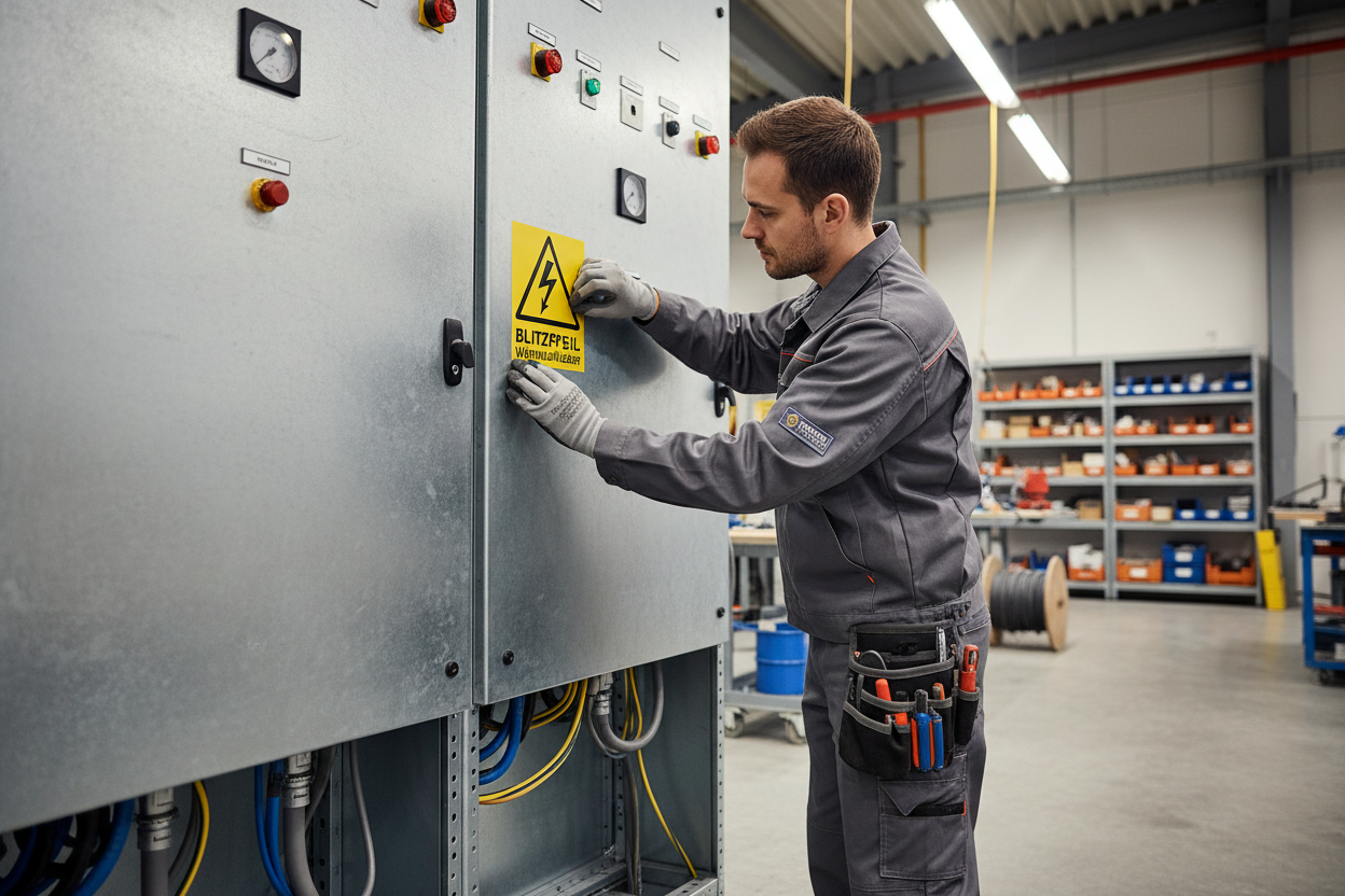 BLITZPFEIL24 by Jahn Industrieschilder/Etiketten GmbH